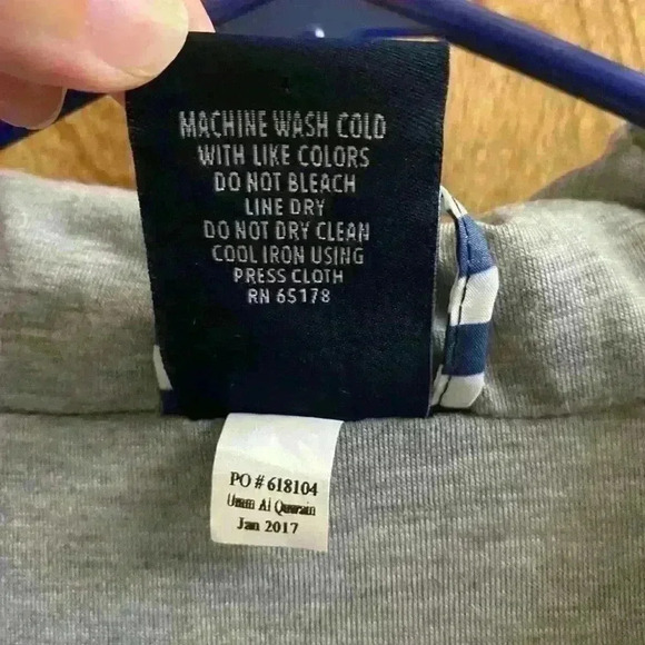 Charles River Apparel Women’s Size XXL Chatham Anorak Striped Navy White Jacket - Picture 6 of 14